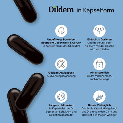 Bio-Schwarzkümmelöl Kapseln