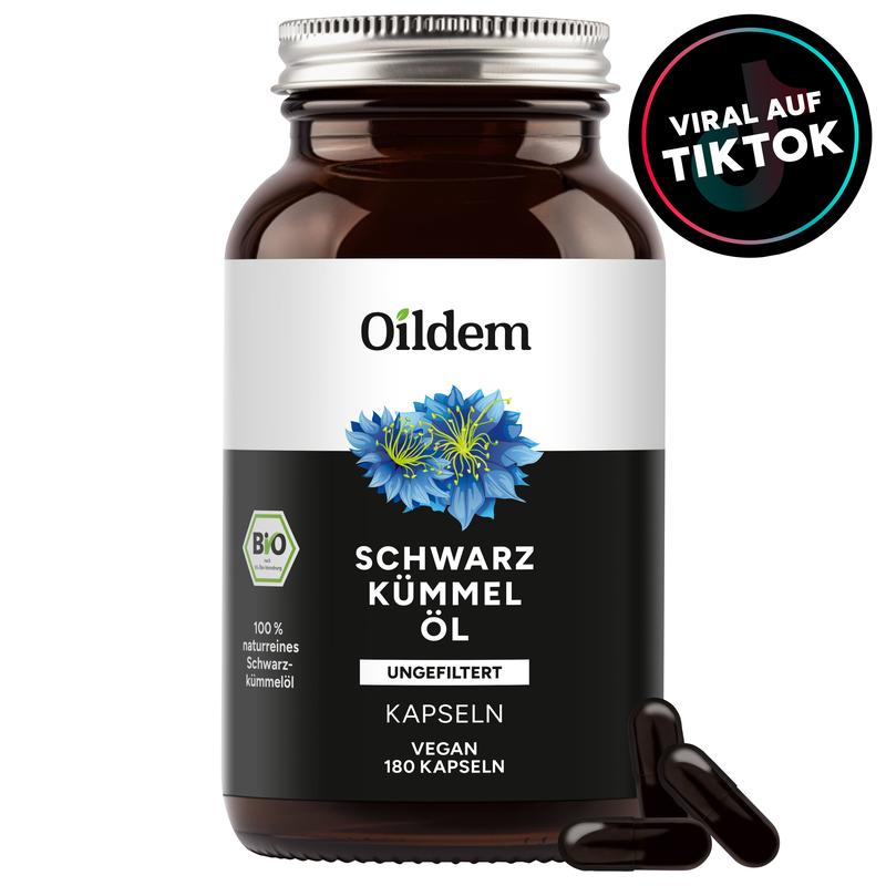Bio-Schwarzkümmelöl Kapseln