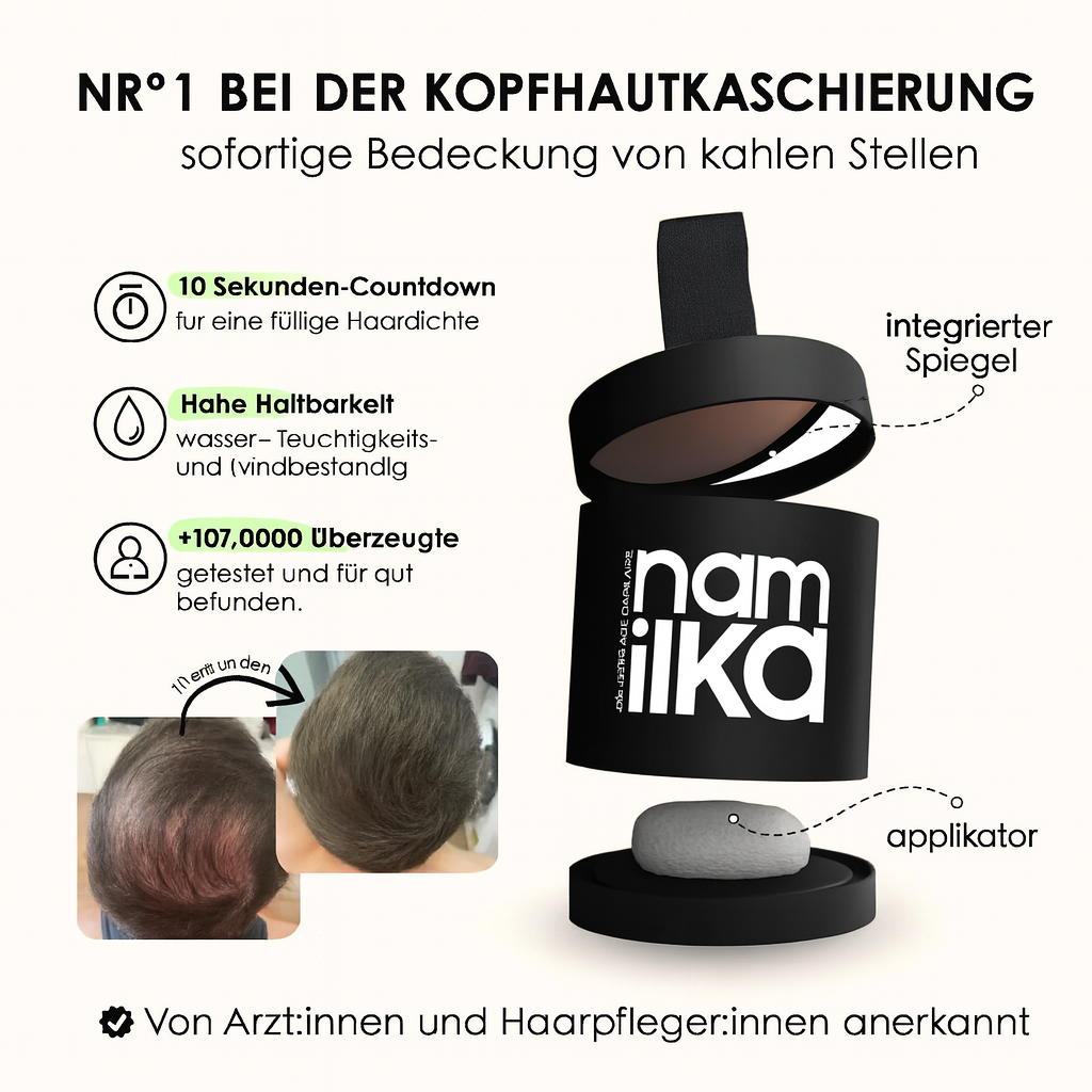Kopfhaut-Kaschierpuder