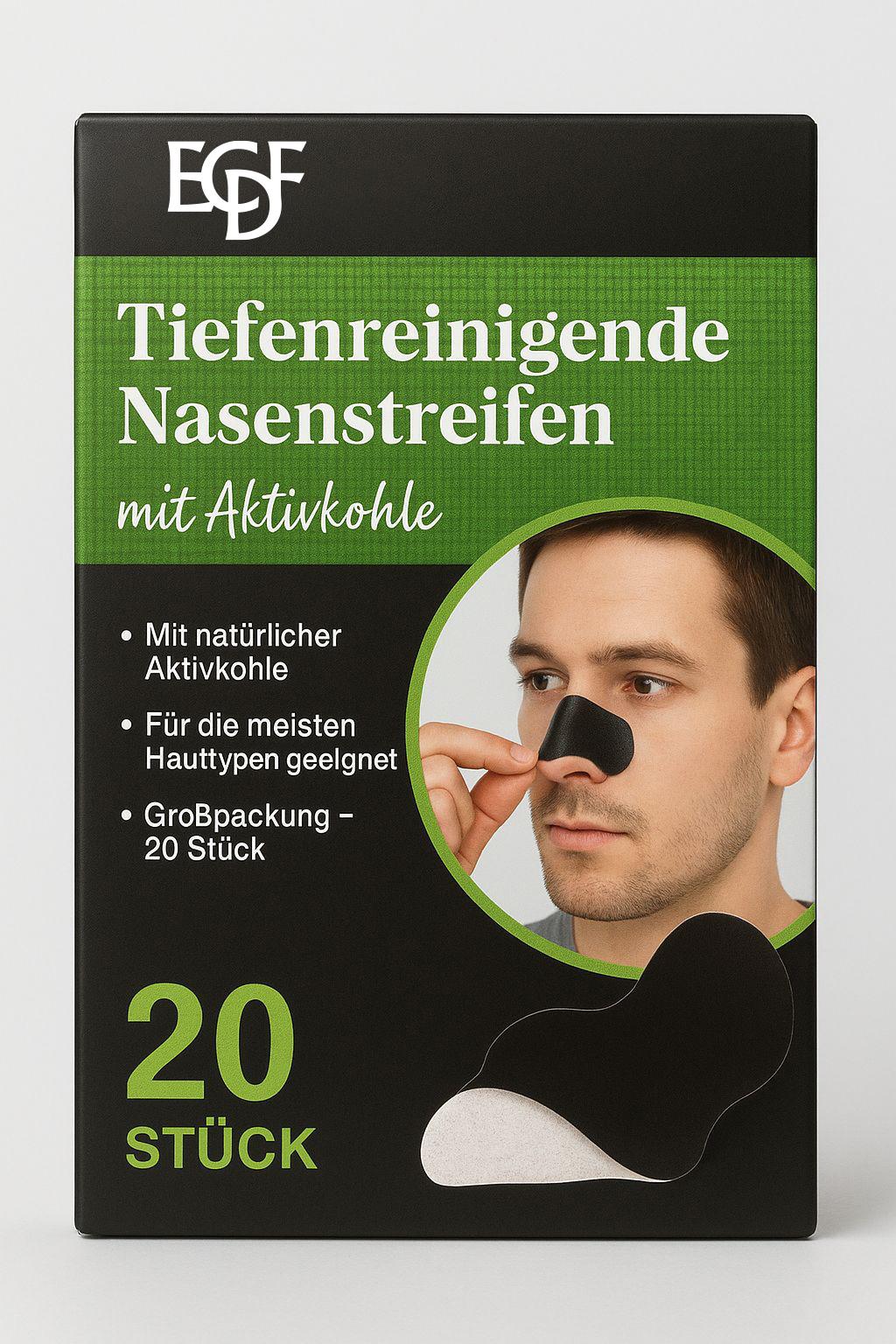 20x Tiefenreinigende Nasenstreifen